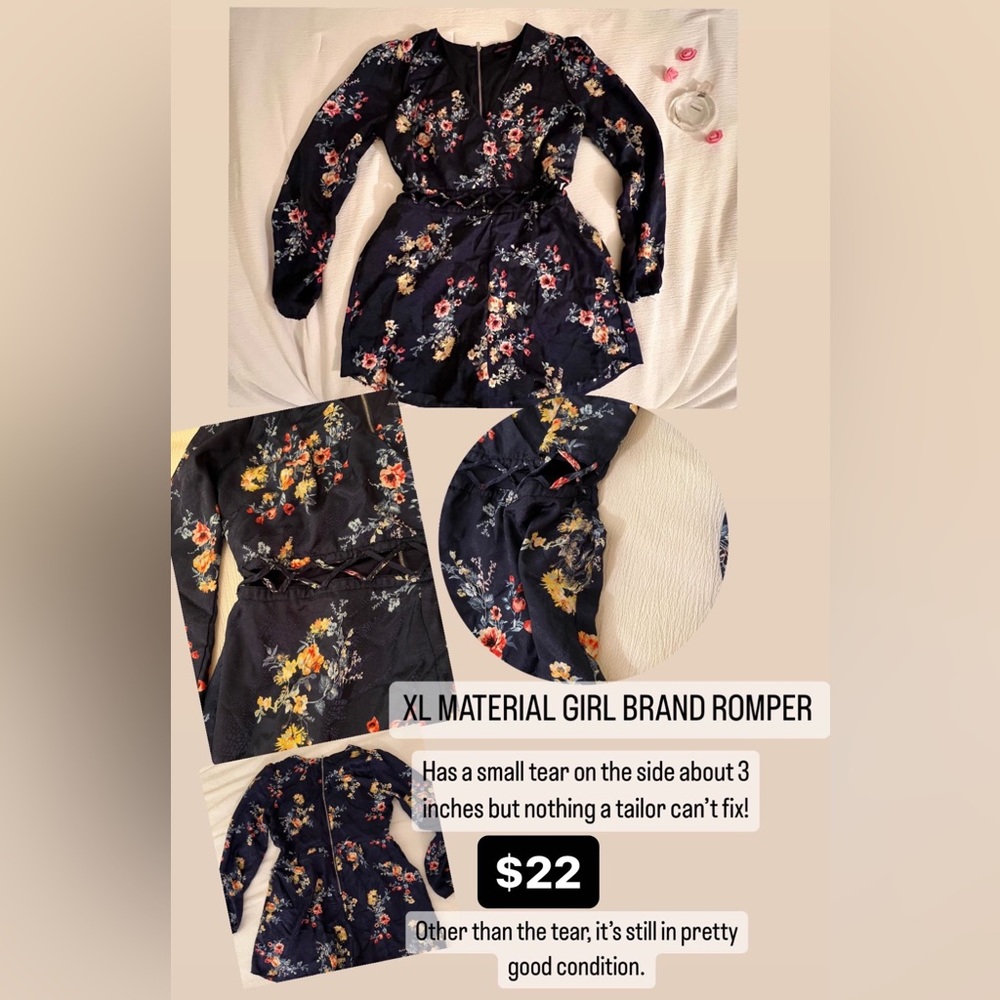 Floral Romper